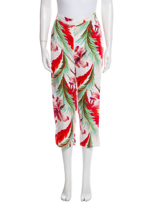 Calypso St. Barth Printed Straight Leg Pants