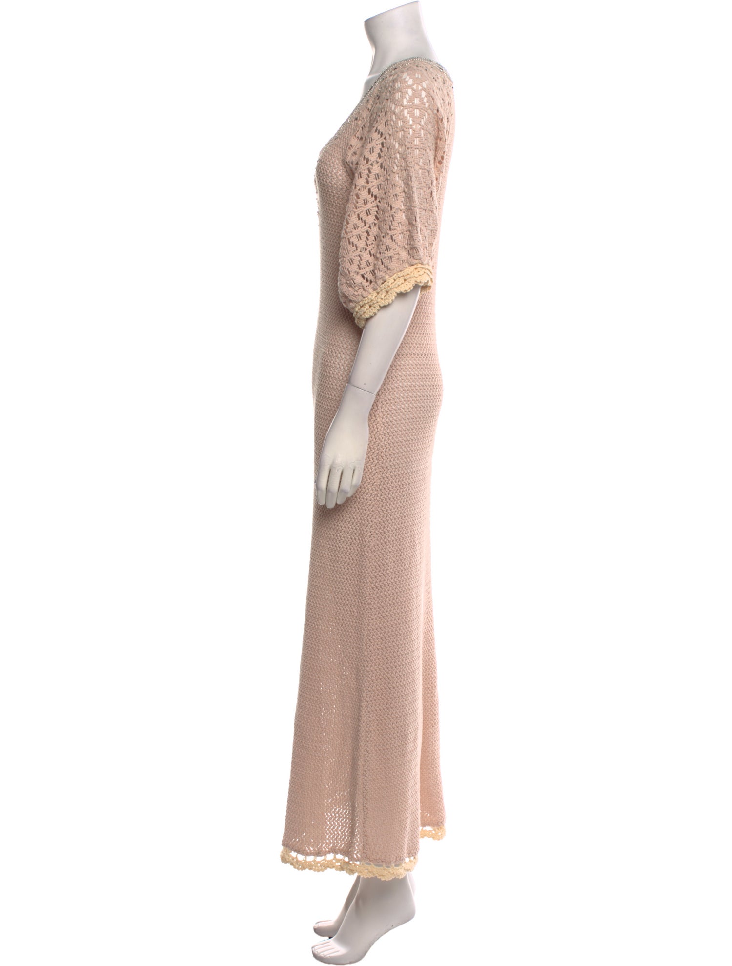 Calypso St. Barth V-Neck Long Dress