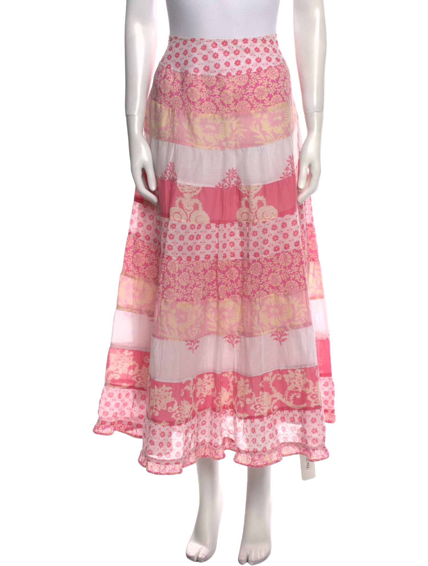 Calypso St. Barth Printed Midi Length Skirt