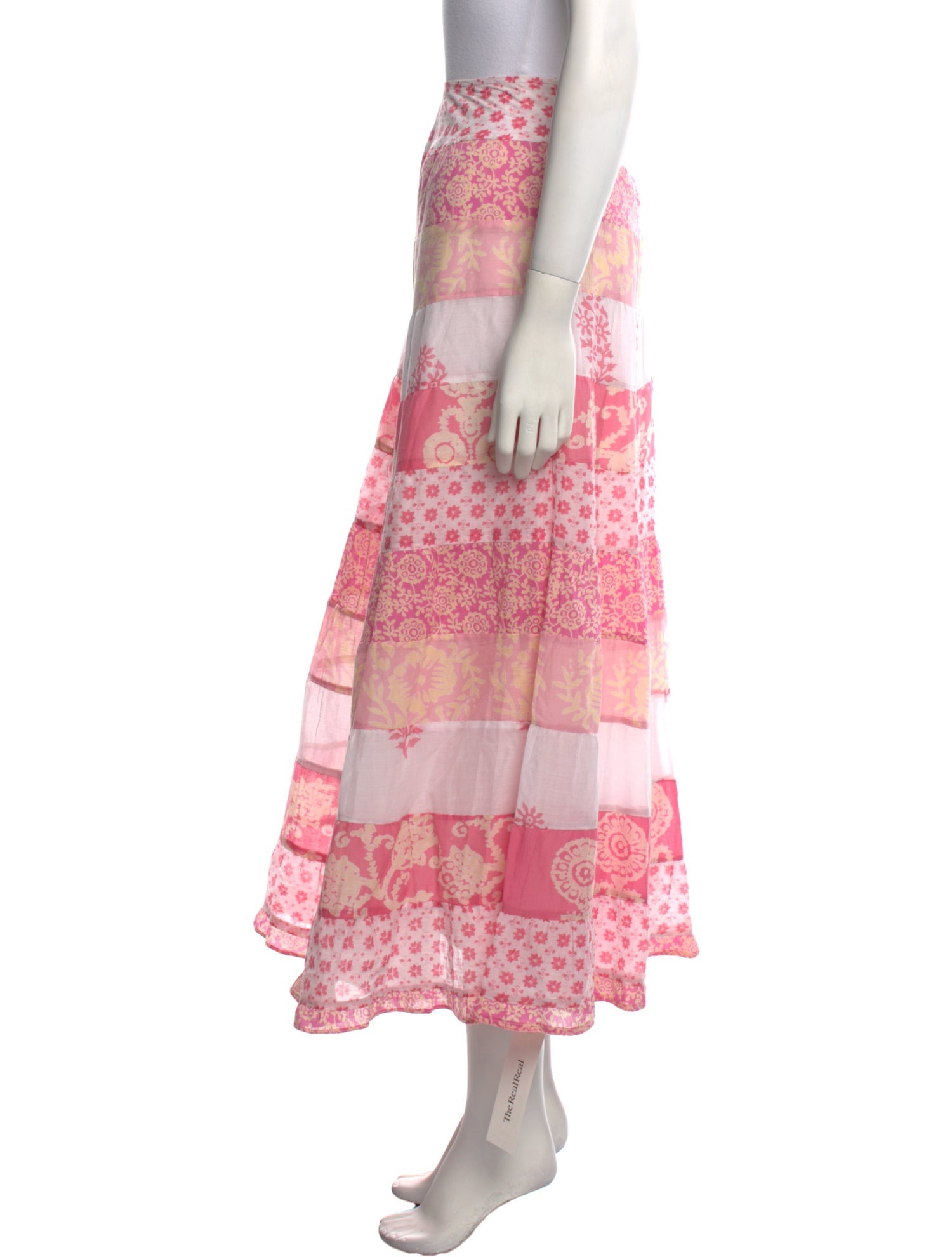 Calypso St. Barth Printed Midi Length Skirt