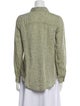 Calypso St. Barth Linen Long Sleeve Button-Up Top