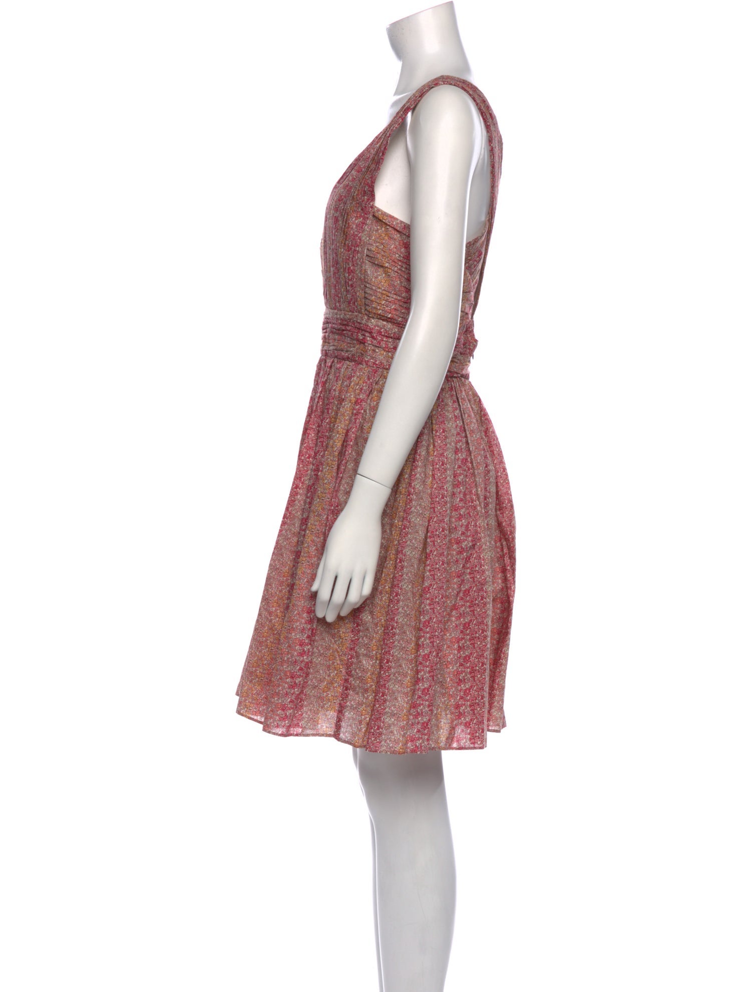 Calypso St. Barth Floral Print Knee-Length Dress