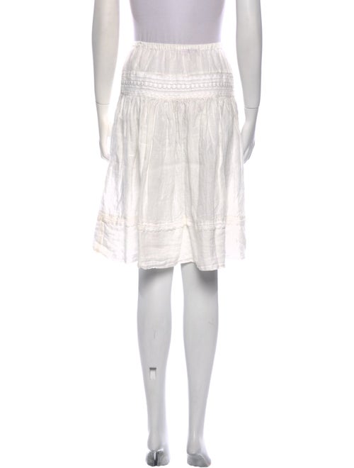 Calypso St. Barth Linen Knee-Length Skirt