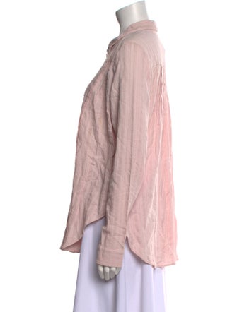 Calypso St. Barth Long Sleeve Button-Up Top