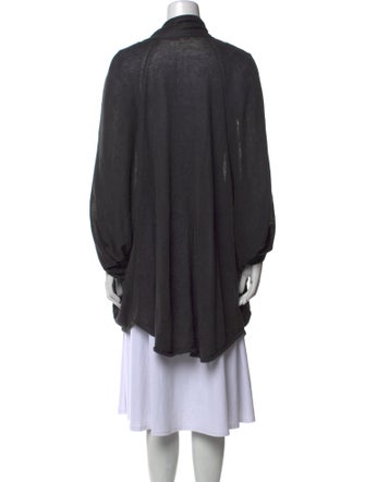 Calypso St. Barth Linen Open Front Sweater