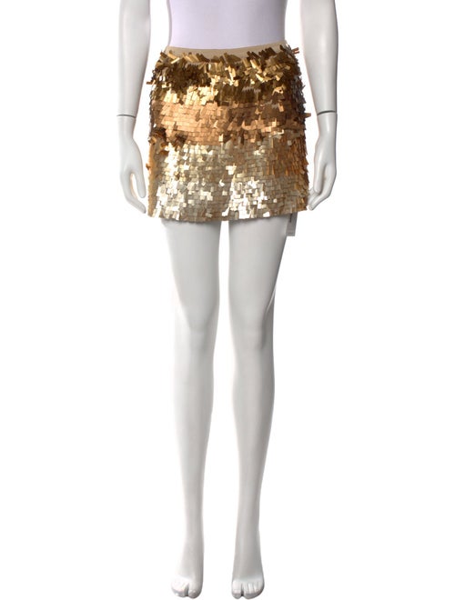 Calypso St. Barth Sequin Mini Skirt