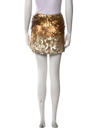 Calypso St. Barth Sequin Mini Skirt
