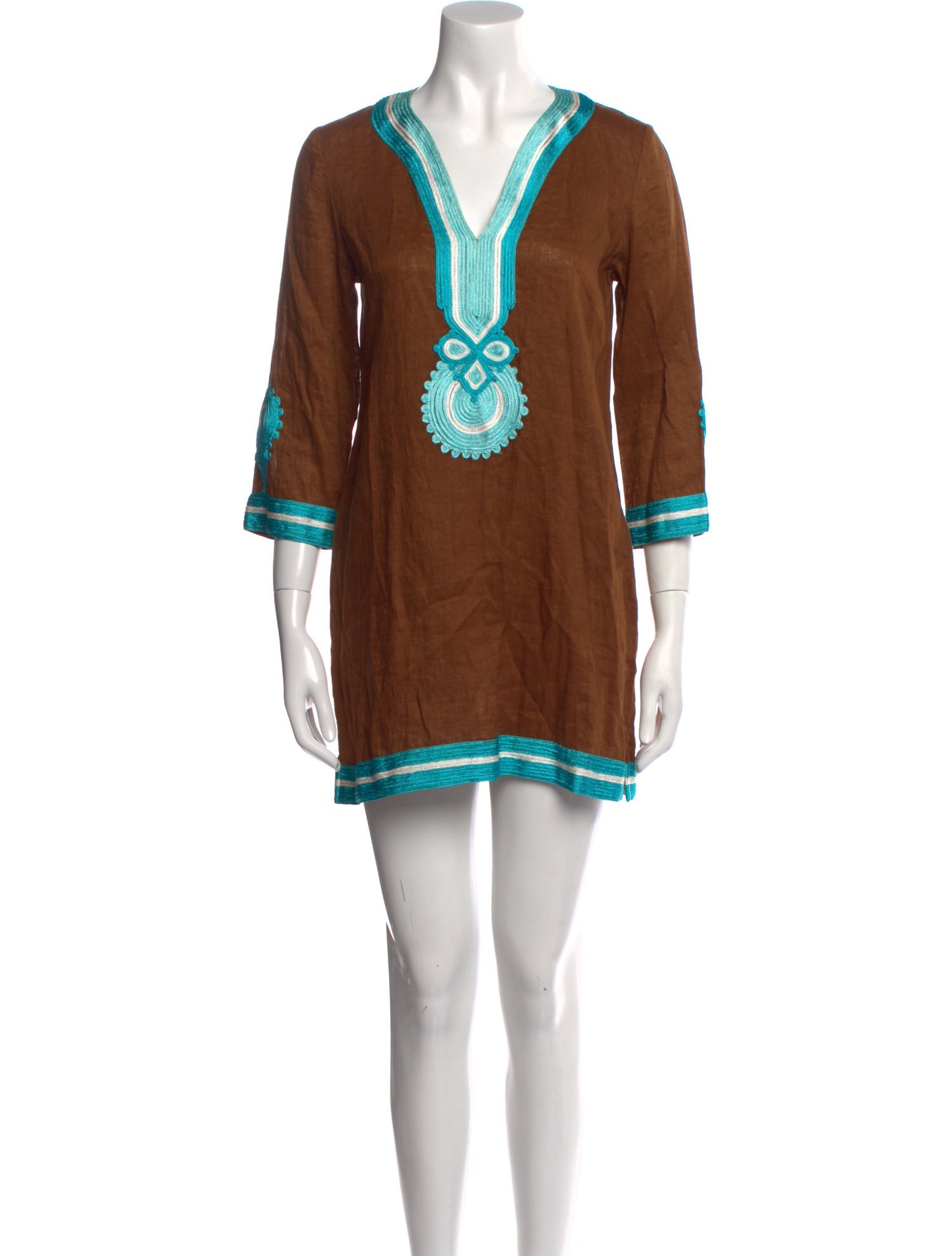 Calypso St. Barth Linen Mini Dress