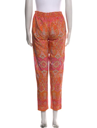 Calypso St. Barth Silk Skinny Leg Pants