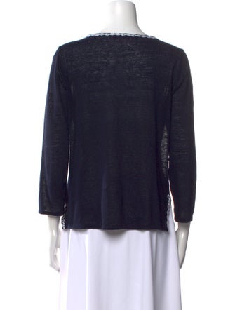 Calypso St. Barth Linen Printed Top