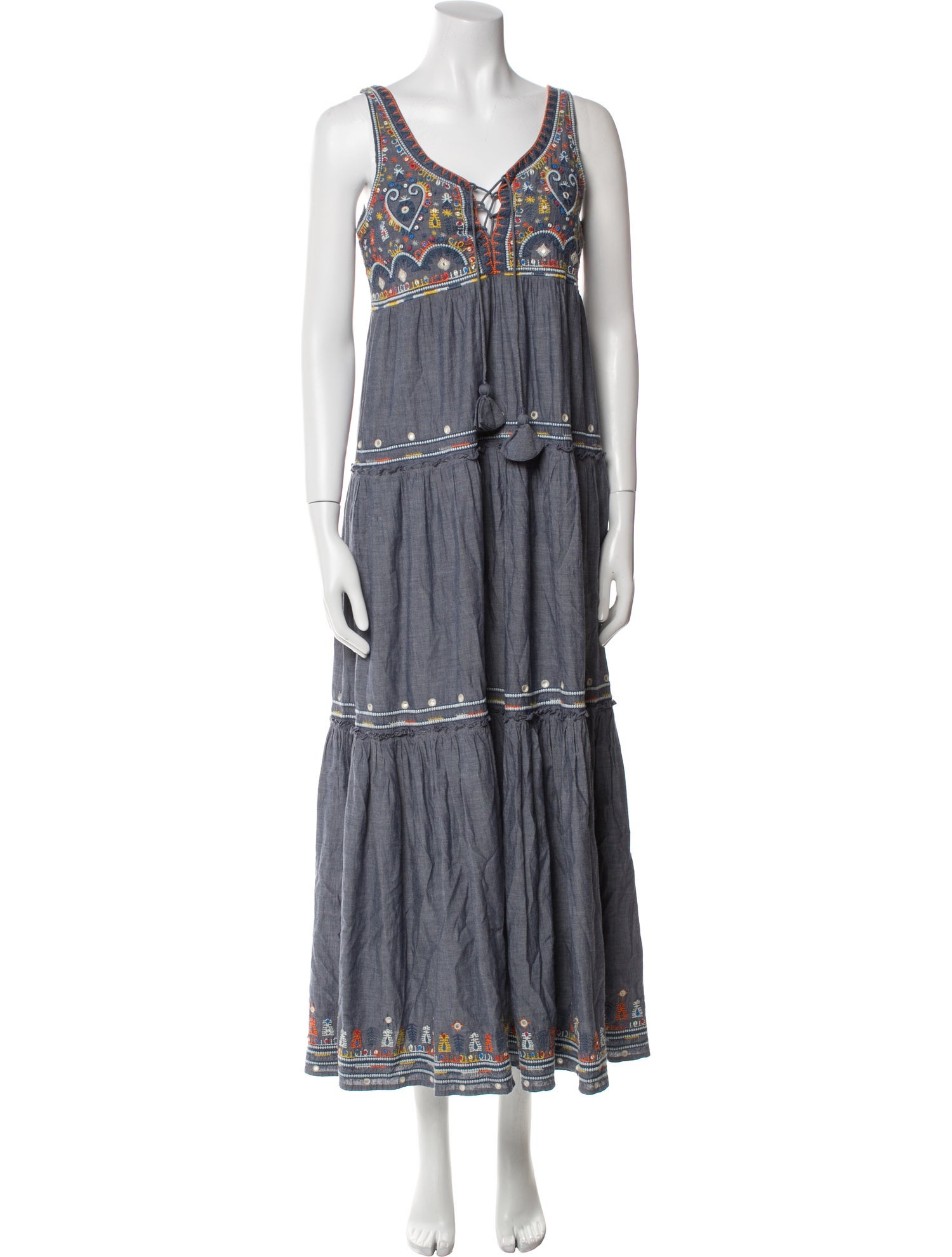 Calypso St. Barth Printed Long Dress