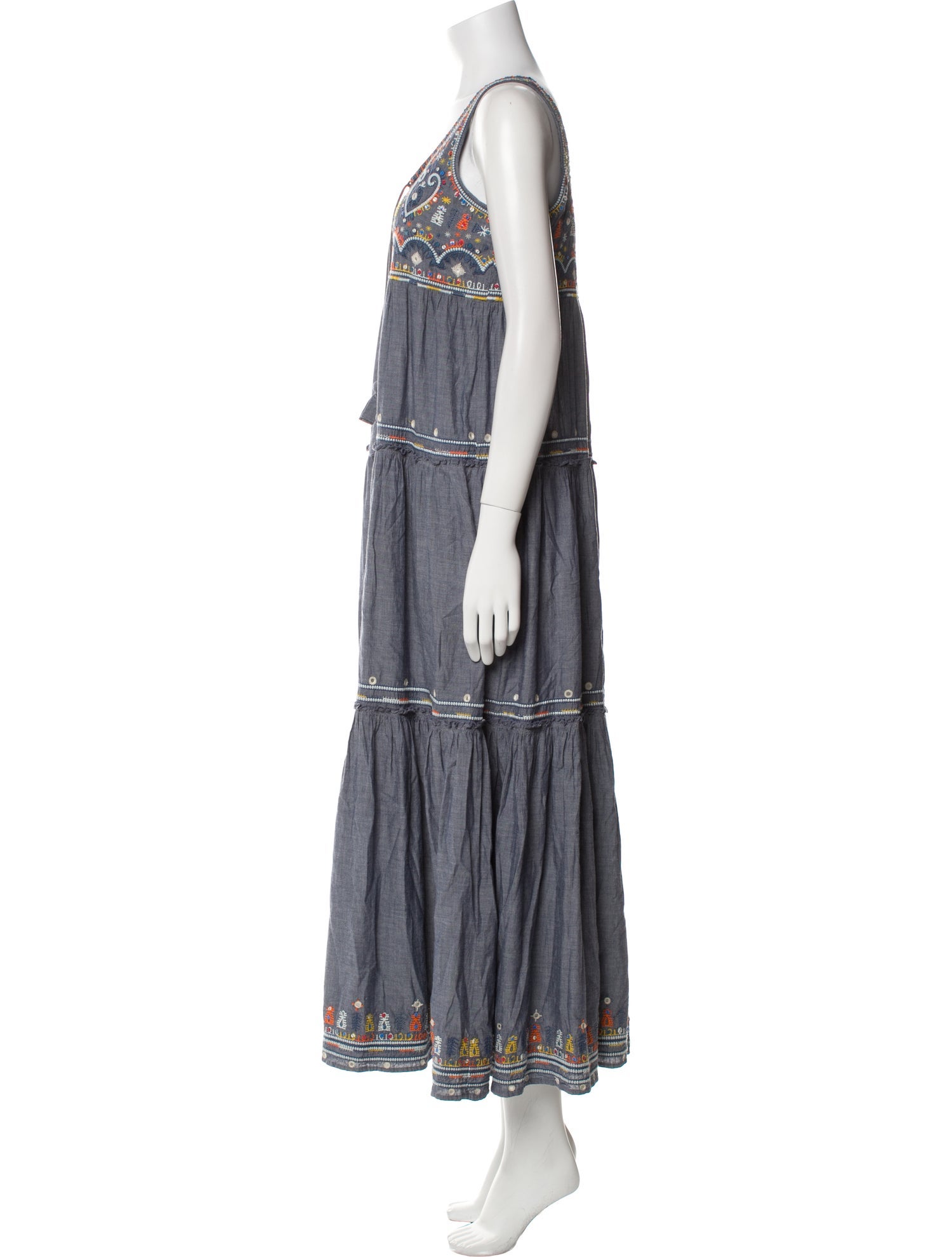 Calypso St. Barth Printed Long Dress