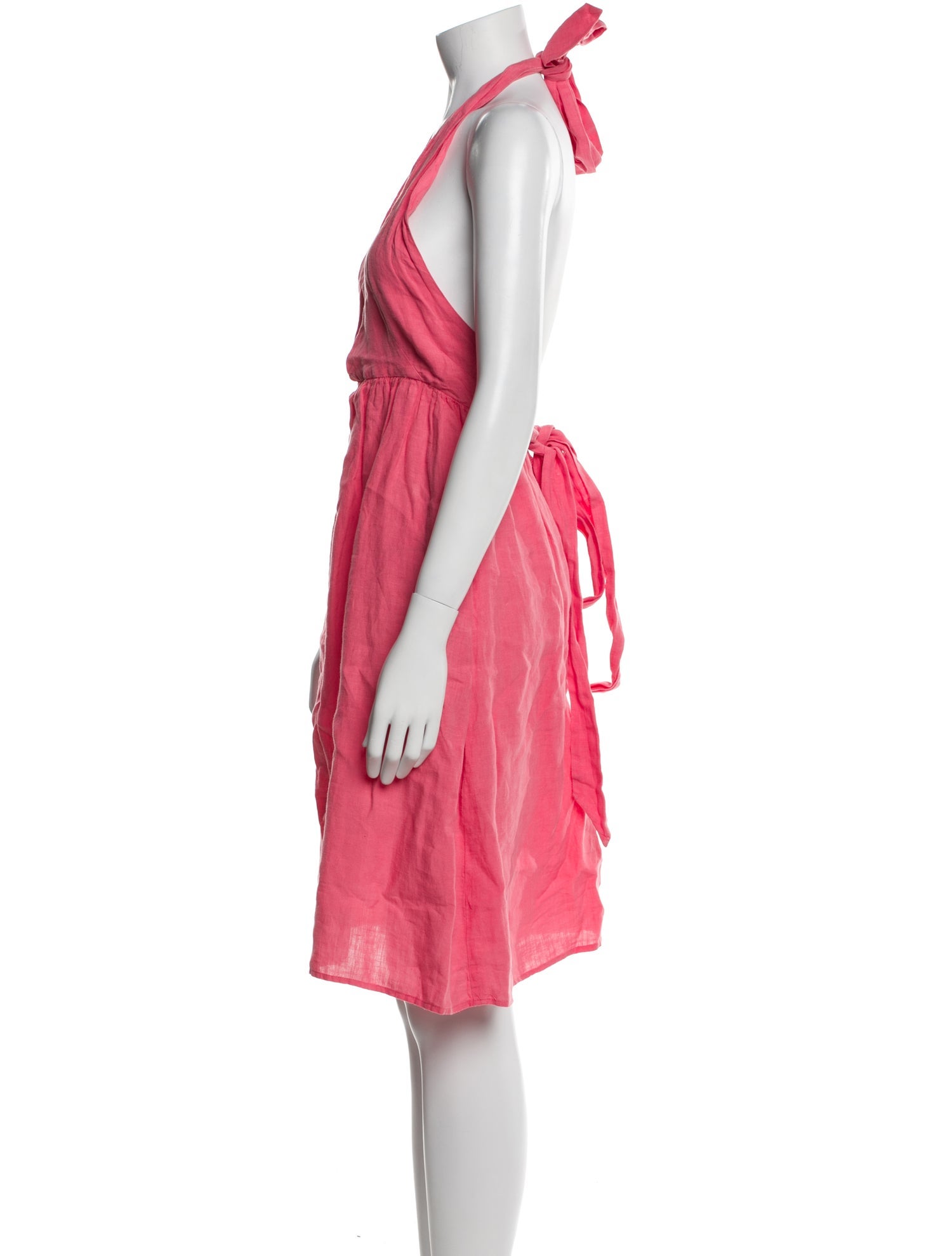 Calypso St. Barth Linen Knee-Length Dress