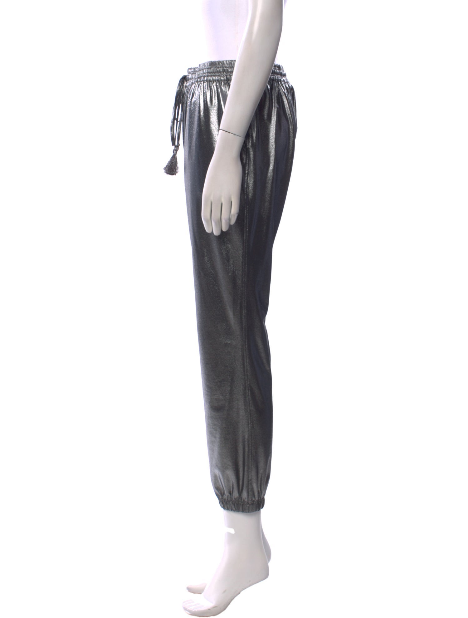 Calypso St. Barth Faux Leather Straight Leg Pants
