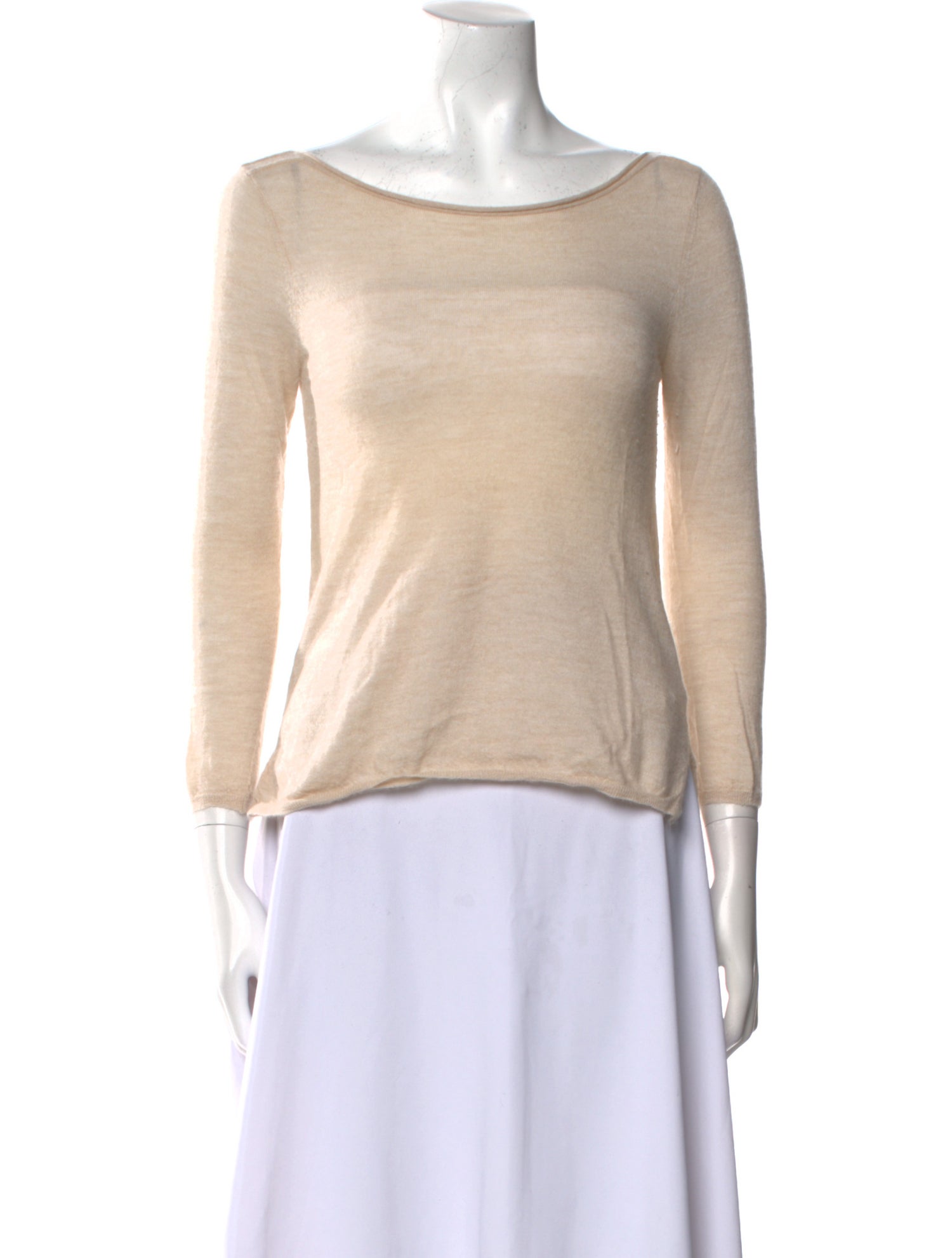 Calypso St. Barth Cashmere Scoop Neck Sweater