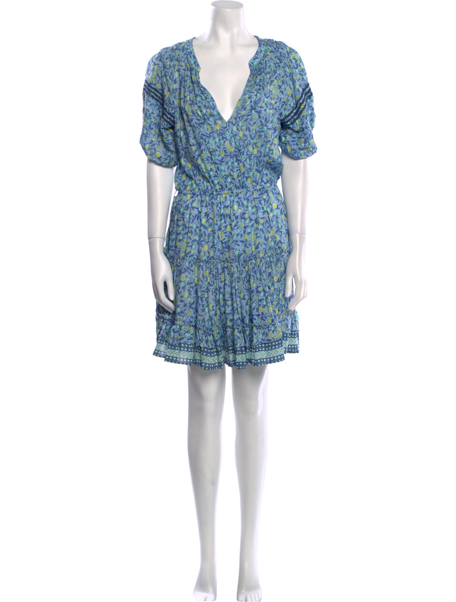 Calypso St. Barth Floral Print Mini Dress