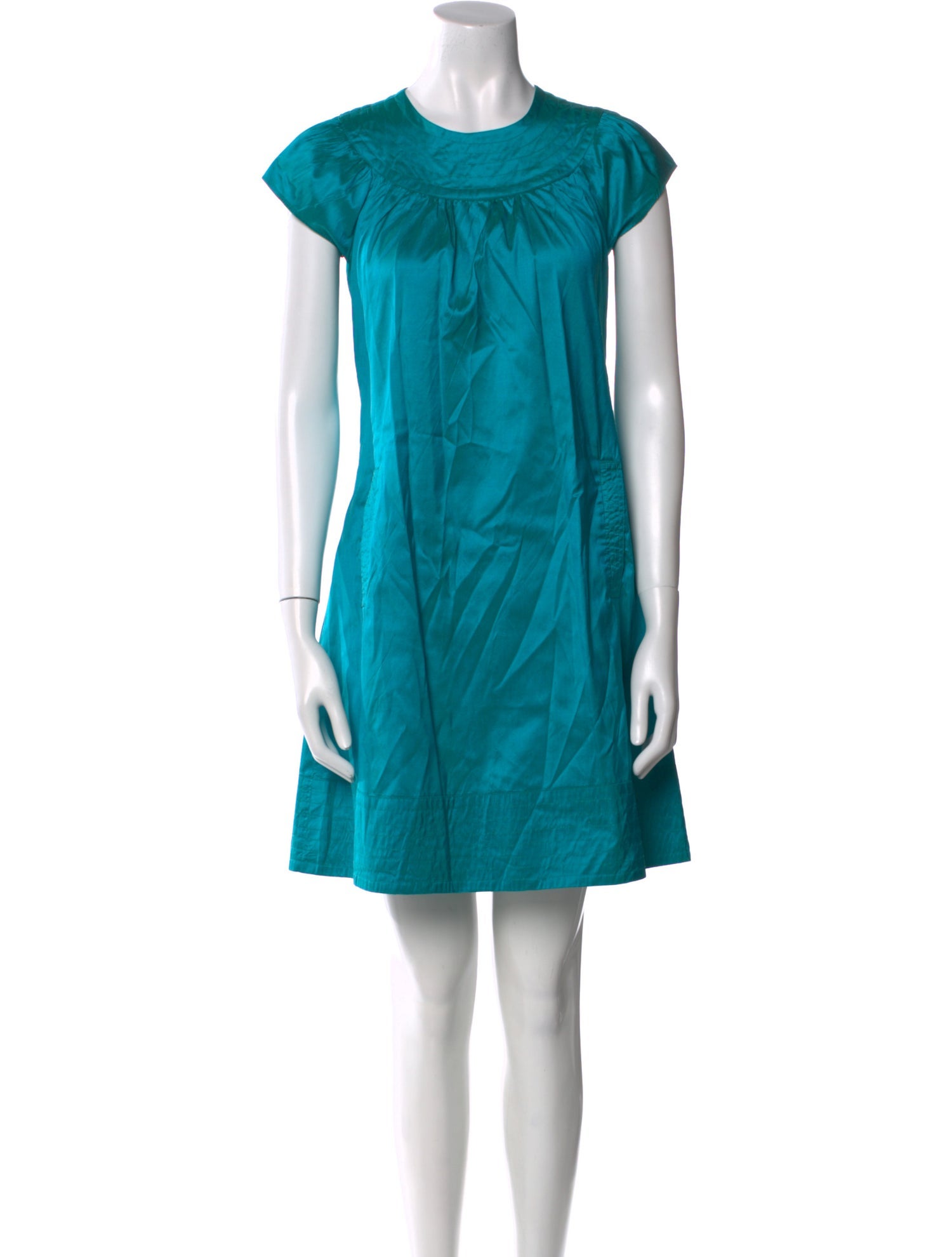 Calypso St. Barth Crew Neck Mini Dress