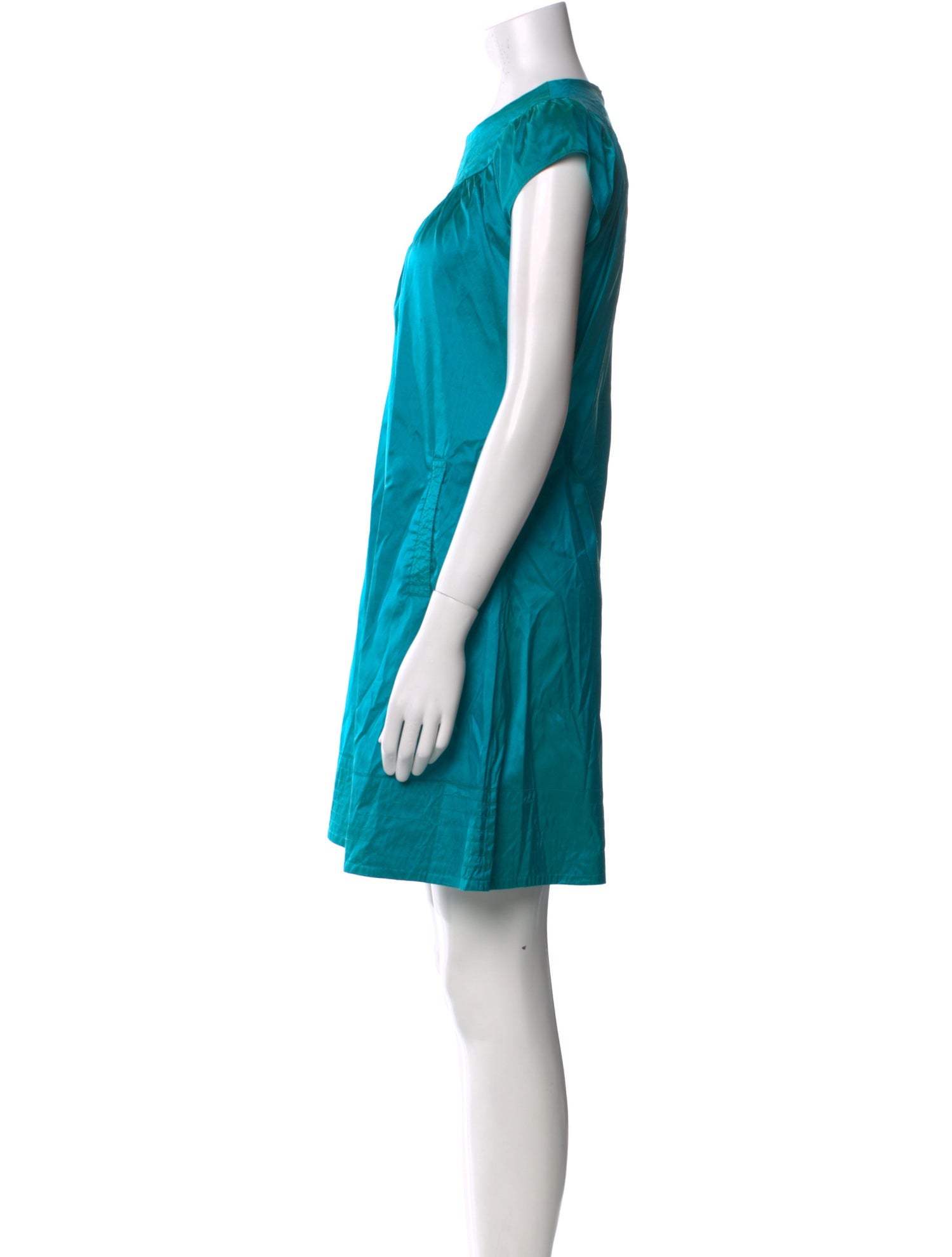 Calypso St. Barth Crew Neck Mini Dress