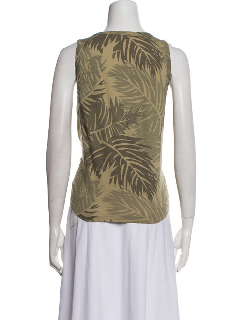 Calypso St. Barth Printed Scoop Neck Top