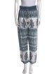 Calypso St. Barth Printed Straight Leg Pants