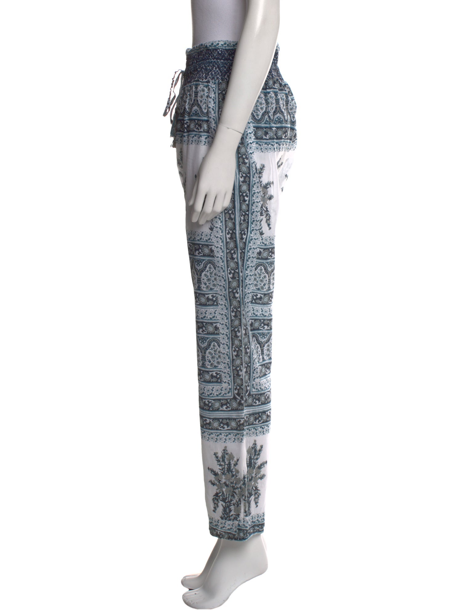 Calypso St. Barth Printed Straight Leg Pants