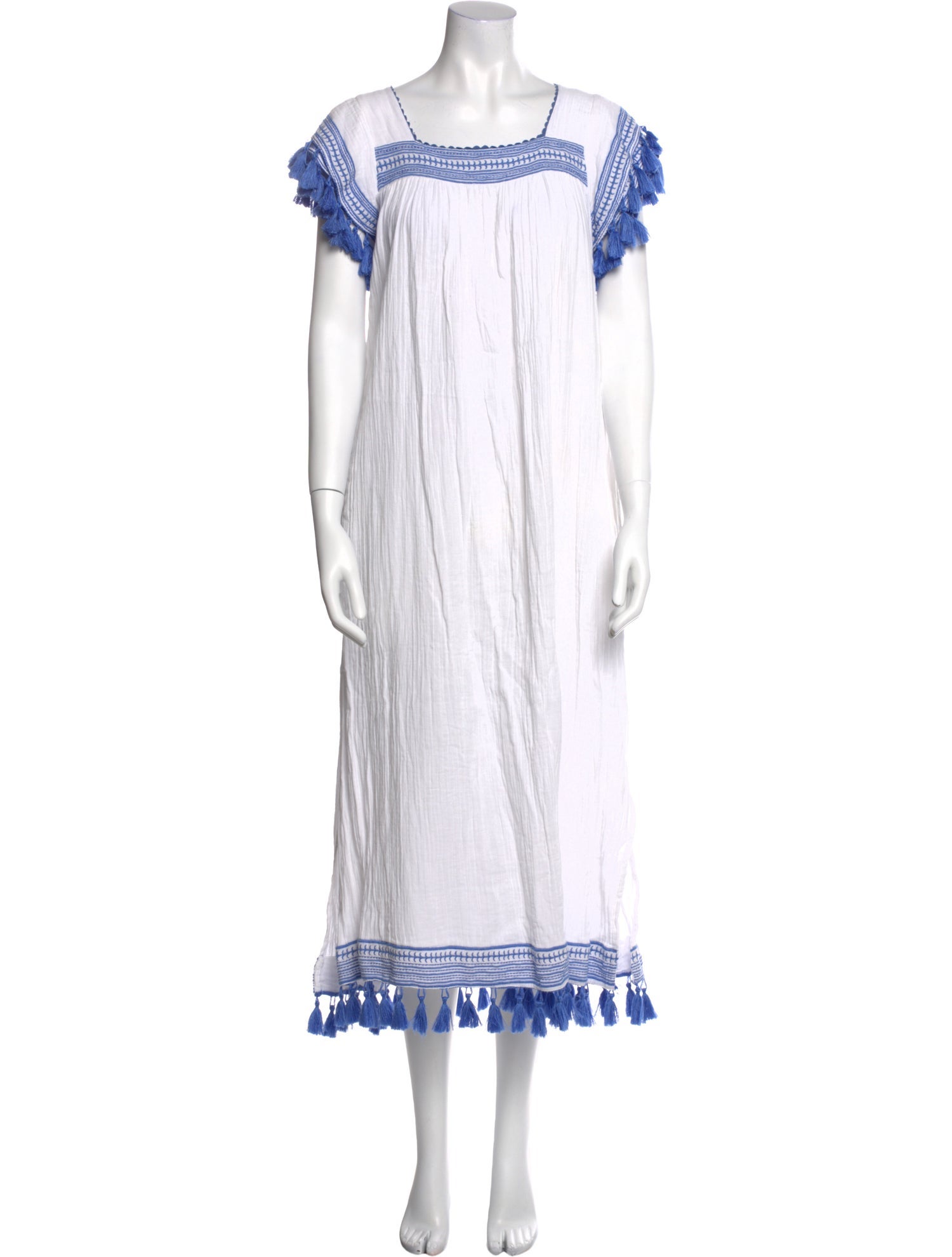 Calypso St. Barth Square Neckline Long Dress