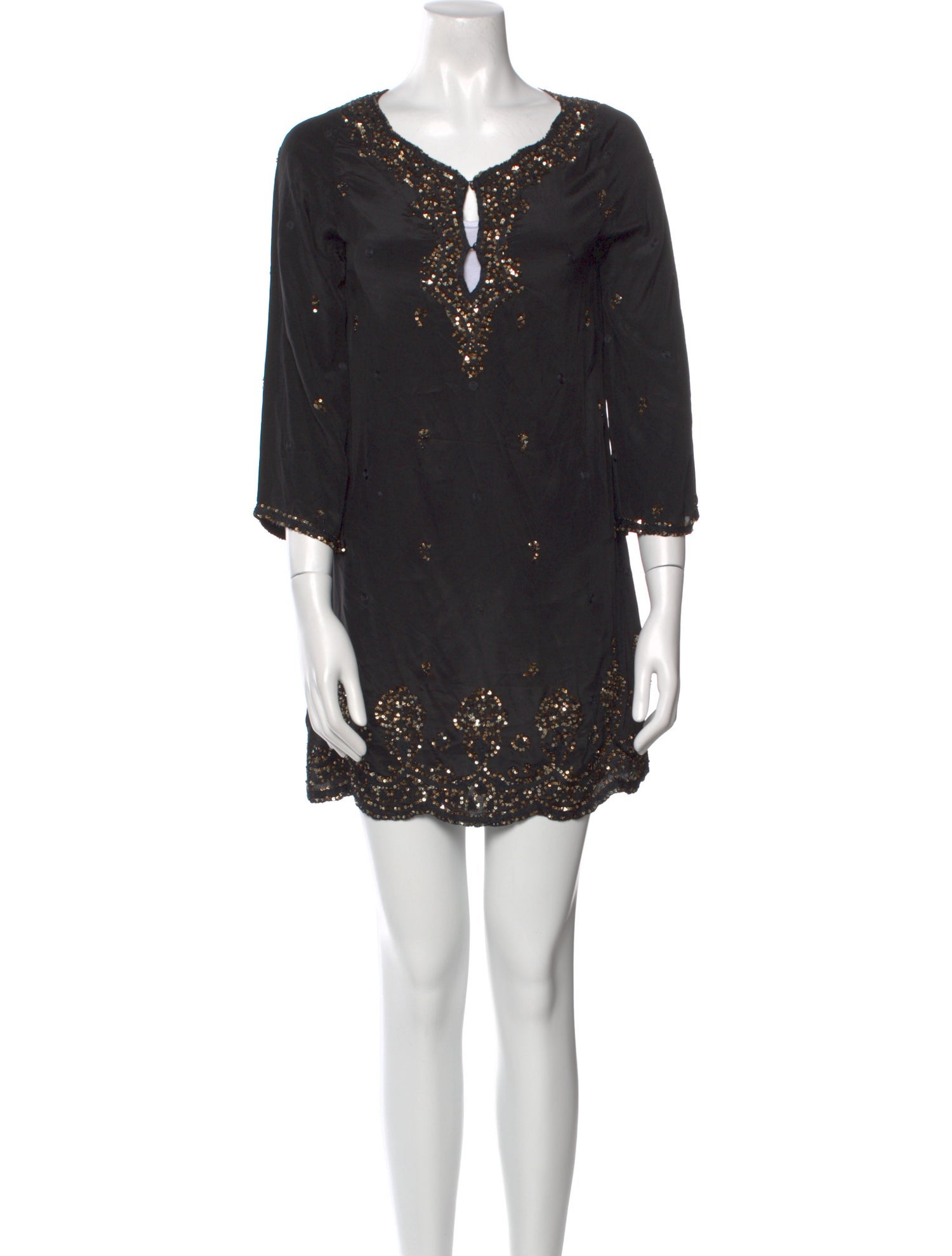 Calypso St. Barth Linen Mini Dress