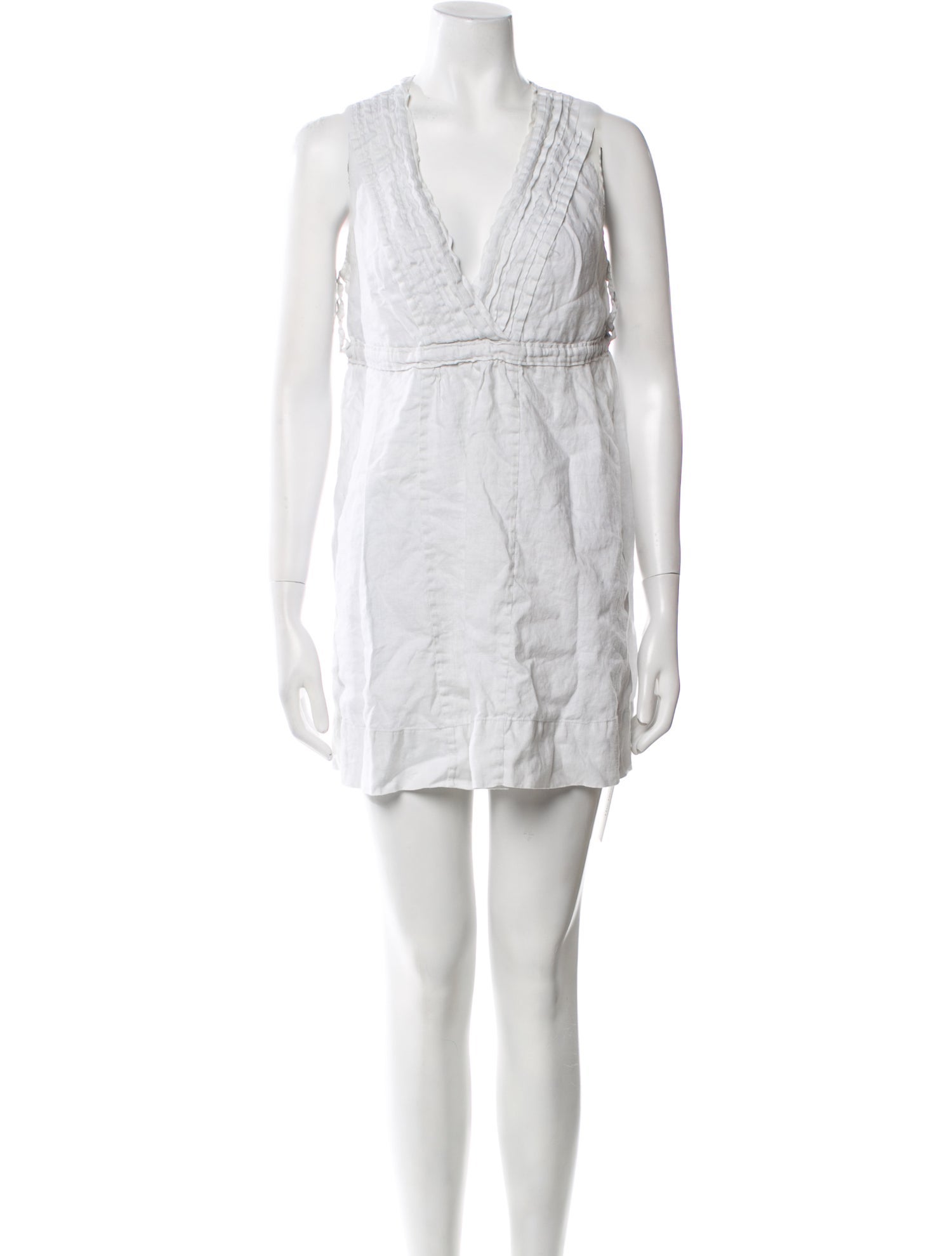 Calypso St. Barth Linen Mini Dress