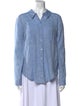 Calypso St. Barth Linen Long Sleeve Button-Up Top
