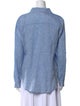 Calypso St. Barth Linen Long Sleeve Button-Up Top