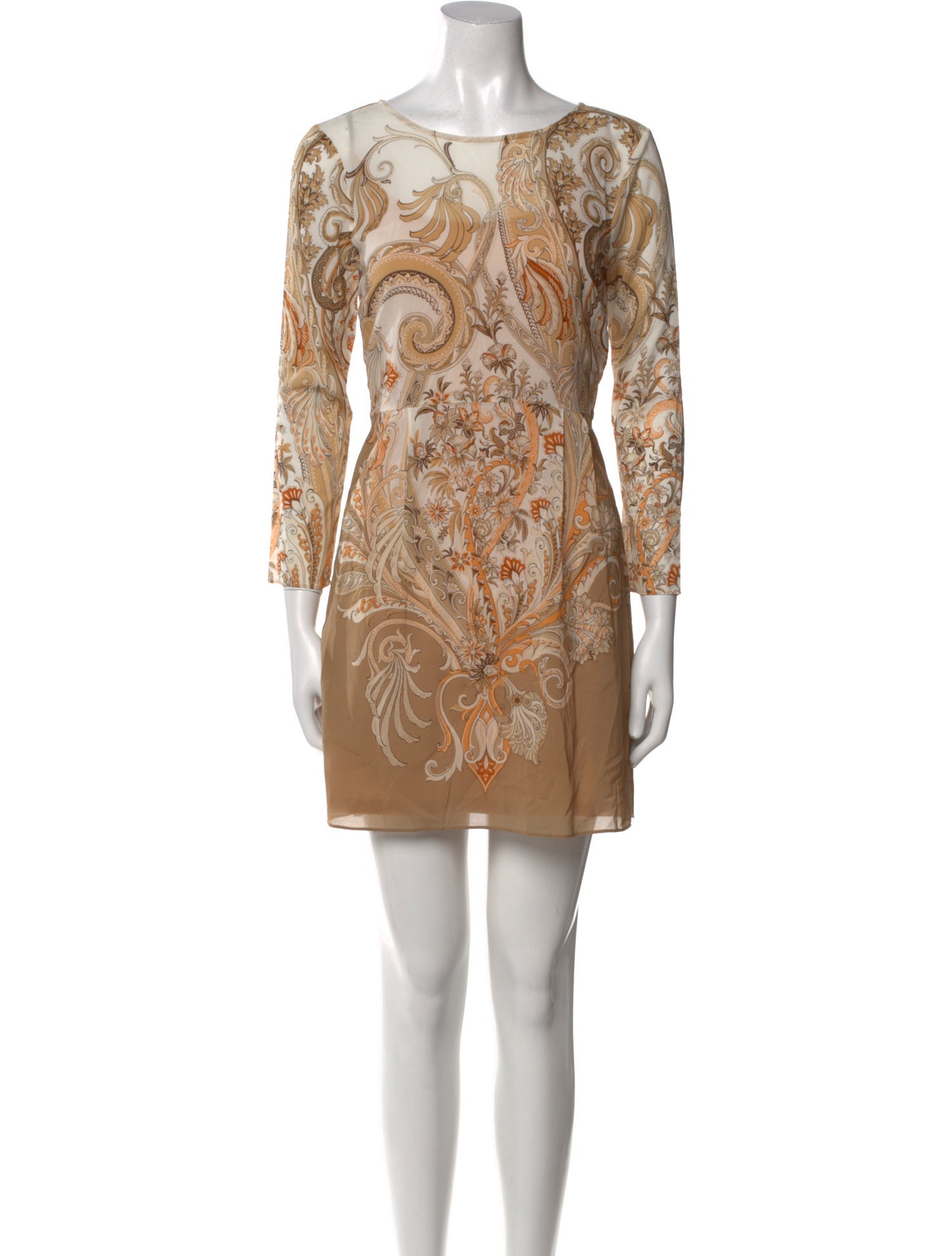 Calypso St. Barth Paisley Print Mini Dress w/ Tags