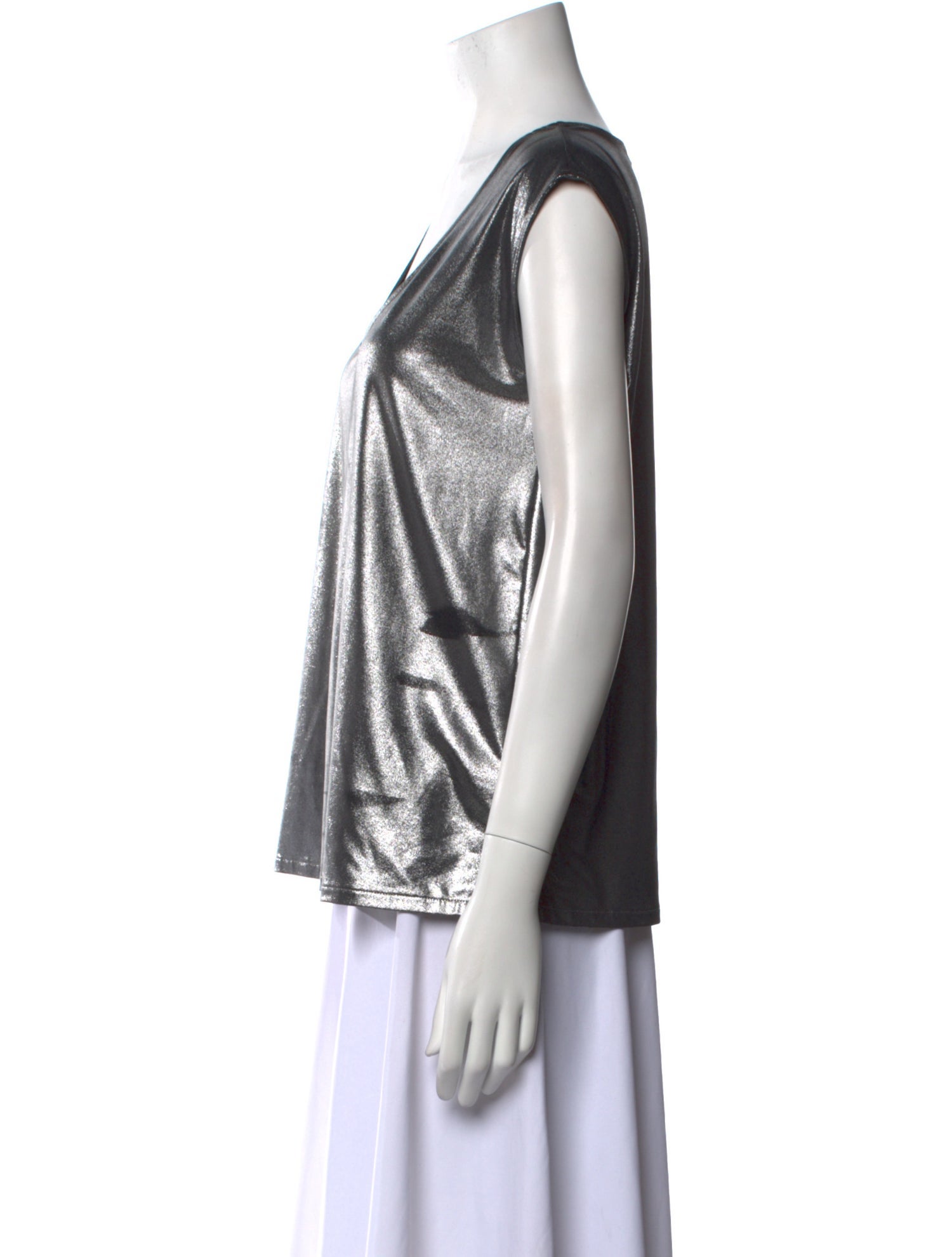 Calypso St. Barth Scoop Neck Sleeveless Top