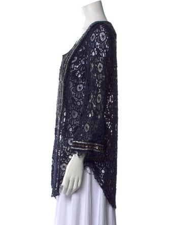 Calypso St. Barth Printed V-Neck Tunic