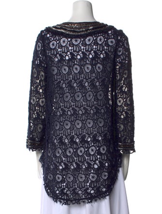 Calypso St. Barth Printed V-Neck Tunic