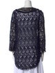 Calypso St. Barth Printed V-Neck Tunic
