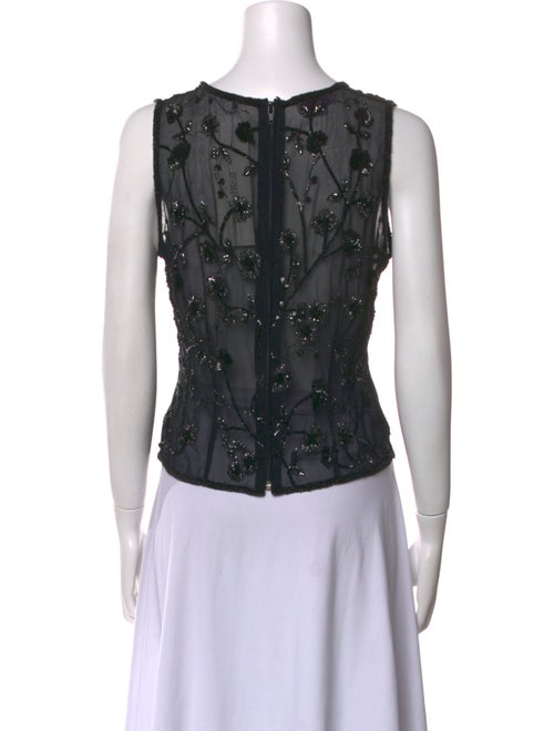 Calypso St. Barth Silk Printed Crop Top