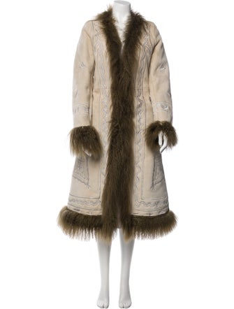 Calypso St. Barth Suede Fur Coat