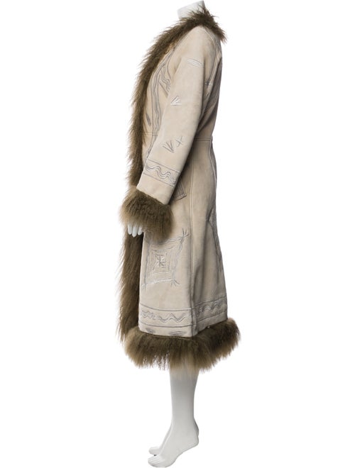 Calypso St. Barth Suede Fur Coat