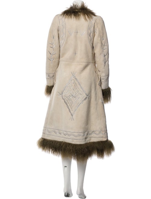 Calypso St. Barth Suede Fur Coat