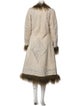 Calypso St. Barth Suede Fur Coat