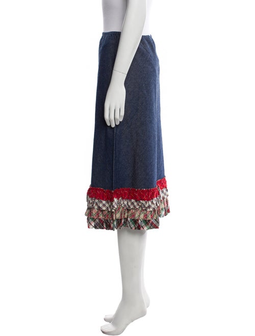 Calypso St. Barth Patterned Knee-Length Skirt