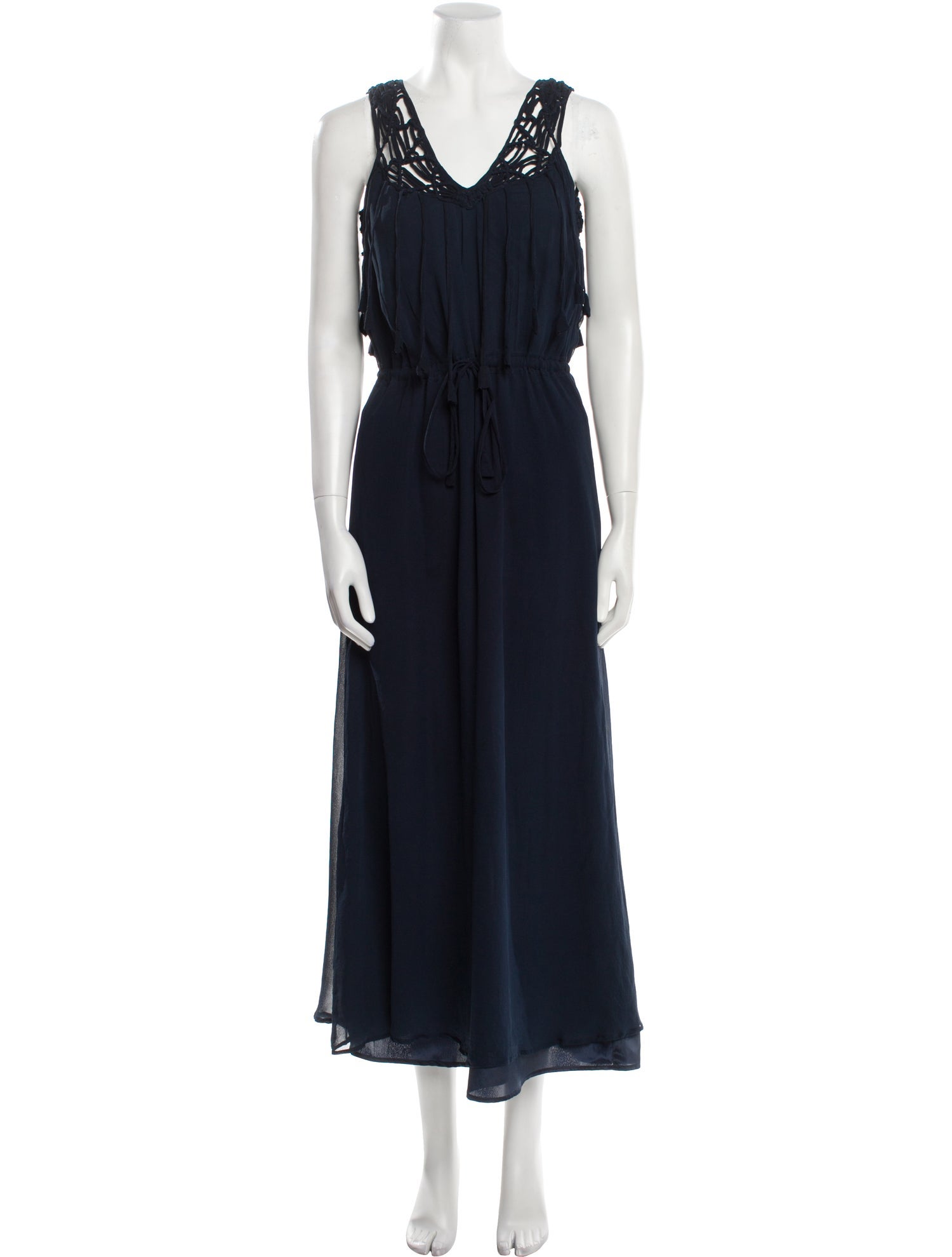 Calypso St. Barth Silk Long Dress