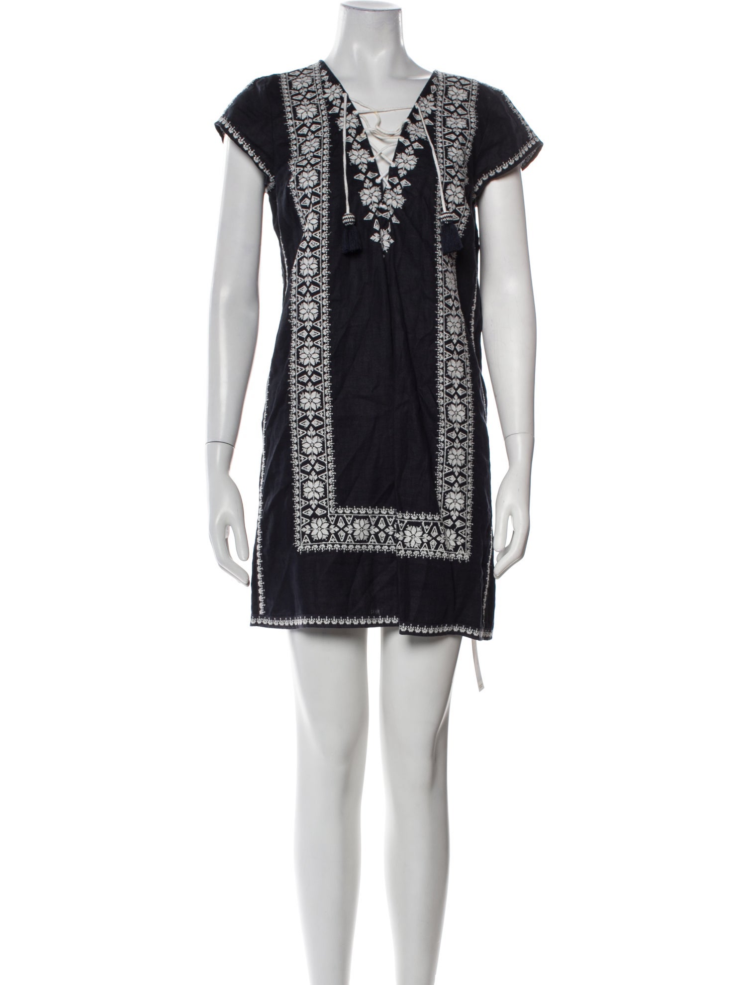 Calypso St. Barth Linen Mini Dress