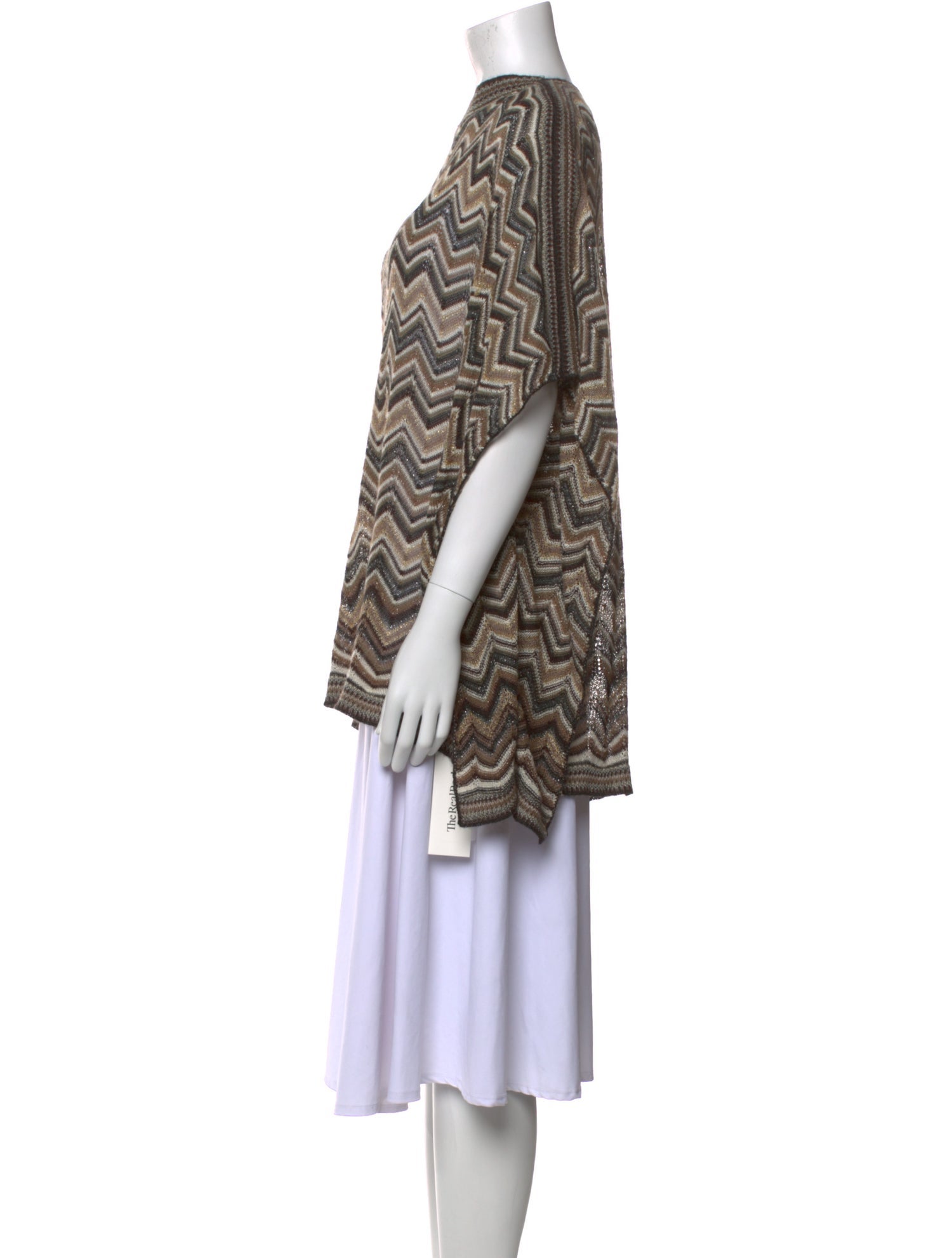 Calypso St. Barth Striped Bateau Neckline Sweater