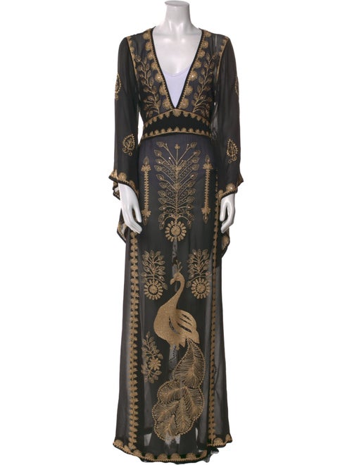 Calypso St. Barth Silk Long Dress