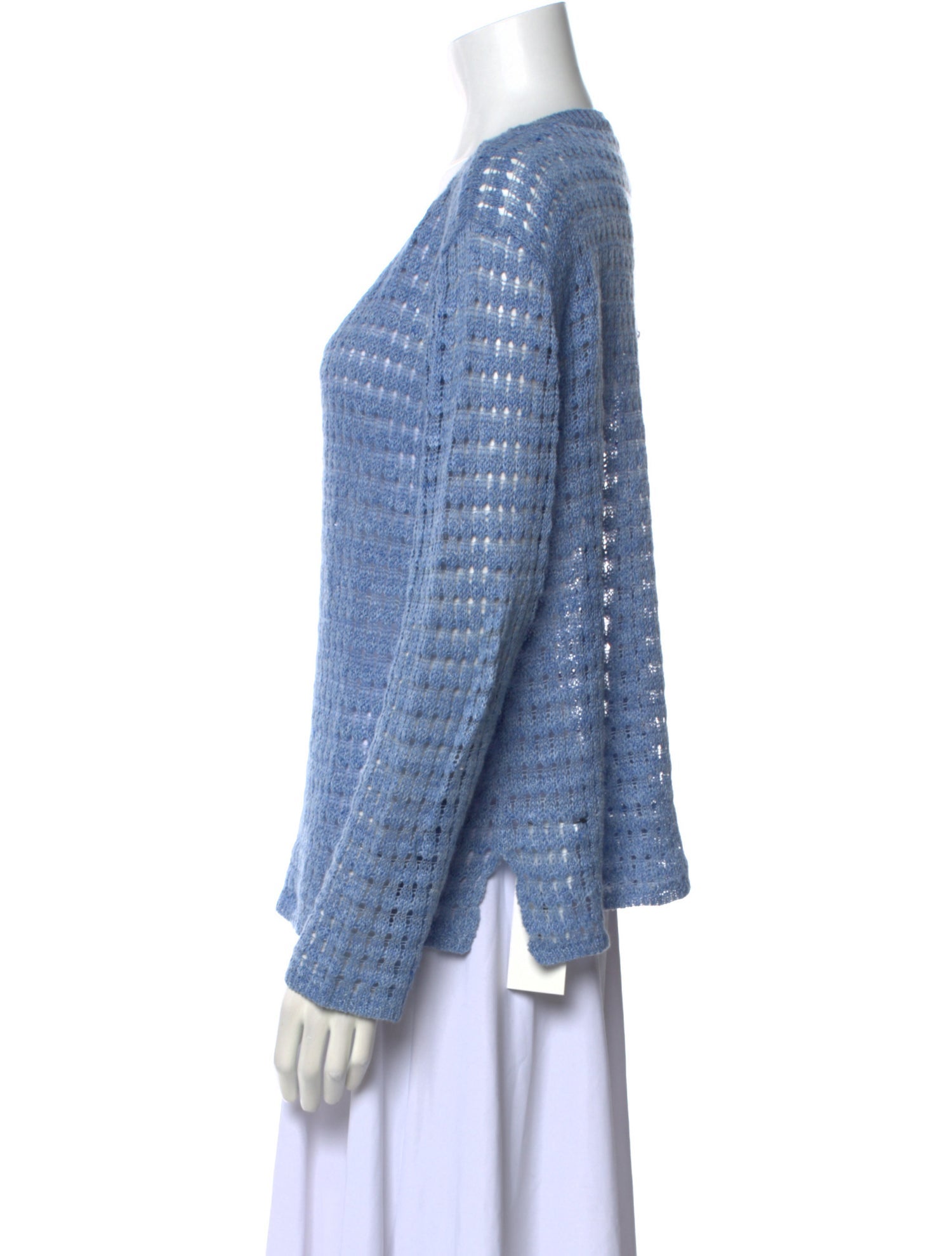 Calypso St. Barth Linen Scoop Neck Sweater