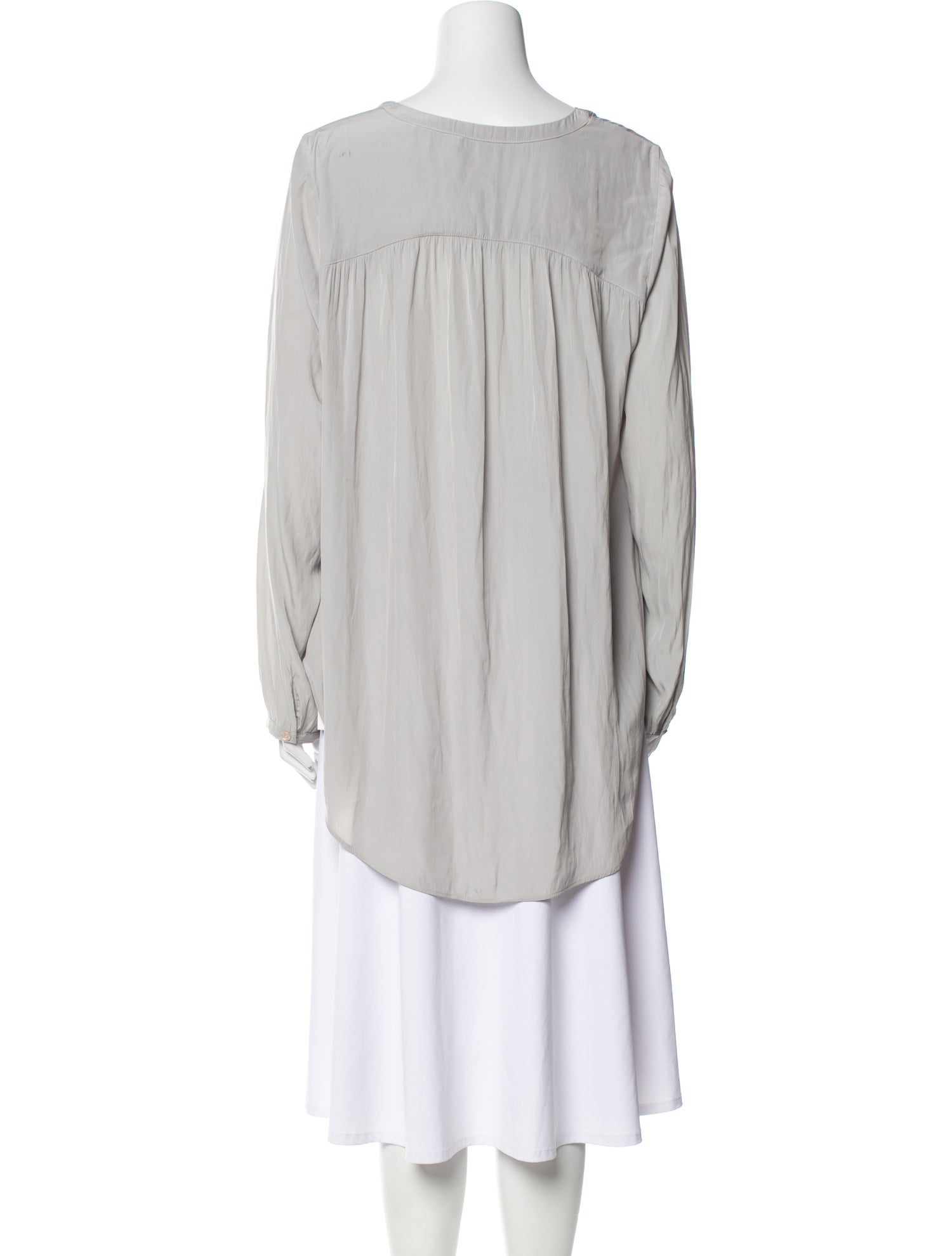 Calypso St. Barth V-Neck Long Sleeve Tunic