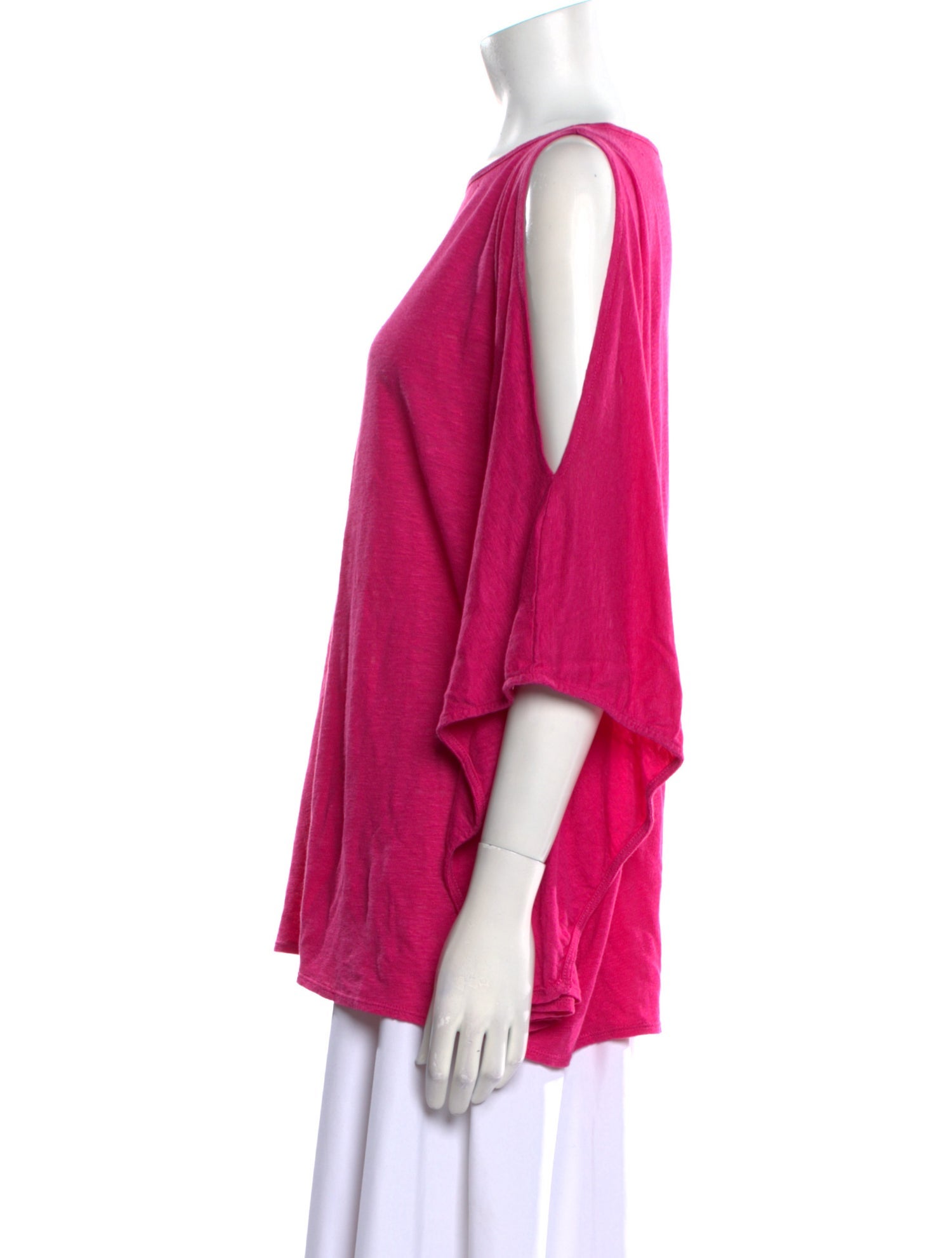 Calypso St. Barth Linen Bateau Neckline Blouse