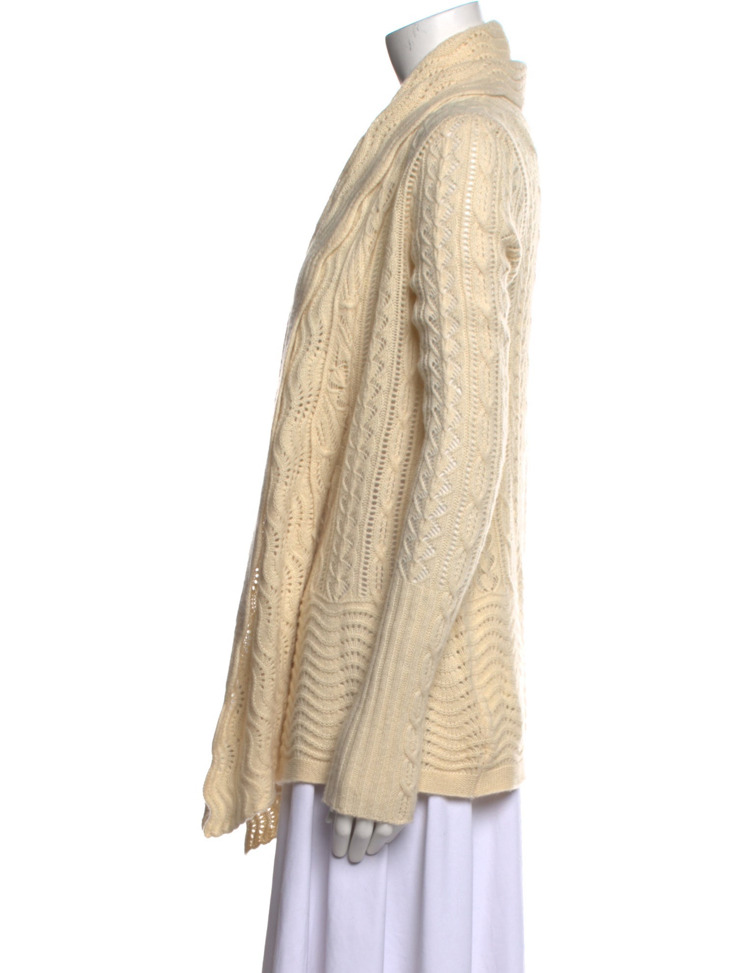 Calypso St. Barth Cashmere Open Front Sweater