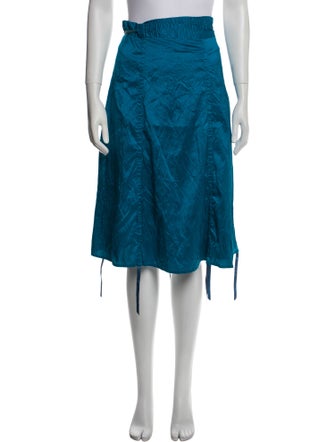 Calypso St. Barth Silk Knee-Length Skirt